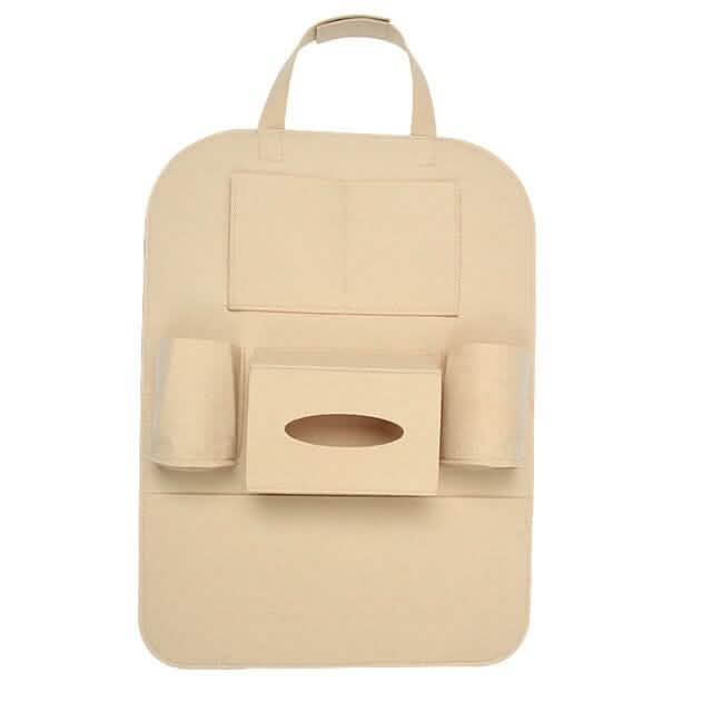 2-Pack Car Seat Back Storage Bag front view