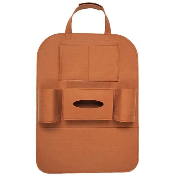 2-Pack Car Seat Back Storage Bag front view