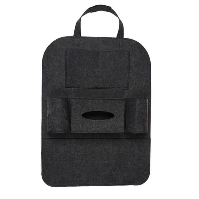2-Pack Car Seat Back Storage Bag front view