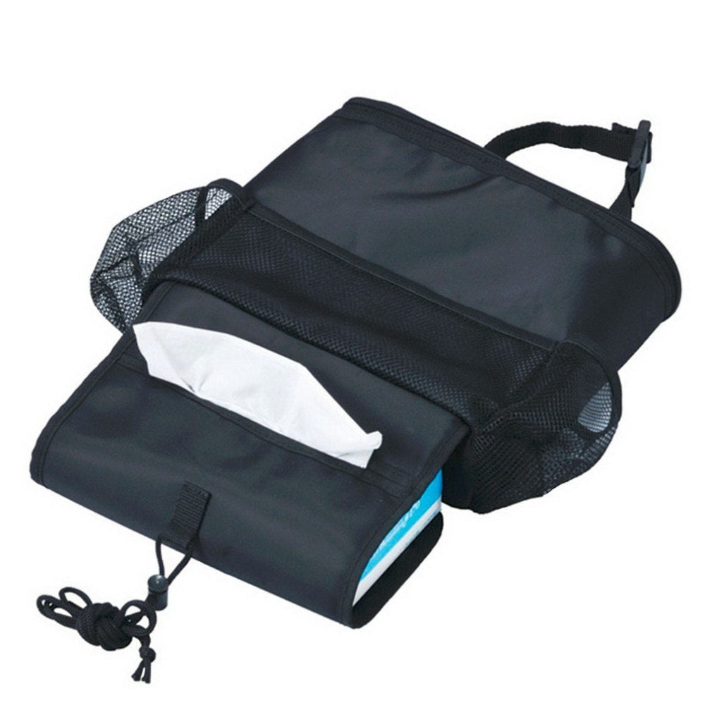 Universal Car Seat Organizer with multi-pocket storage