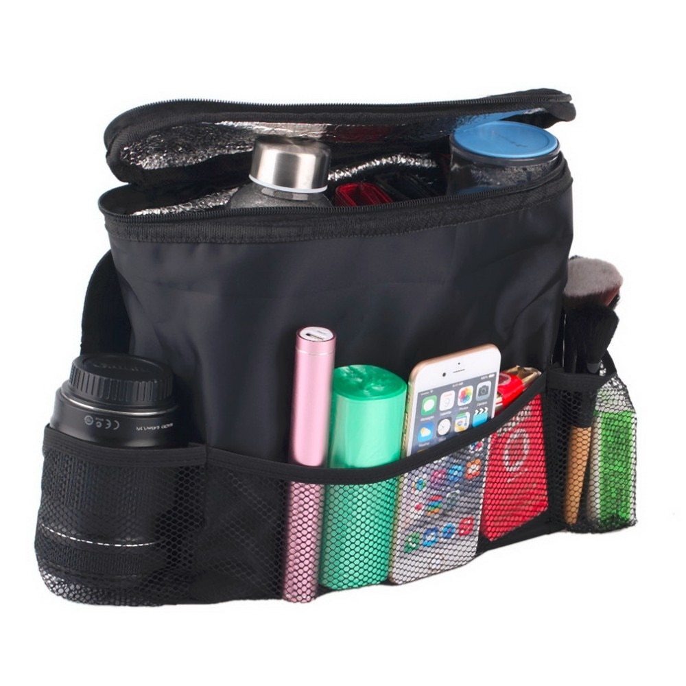 Universal Car Seat Organizer with multi-pocket storage