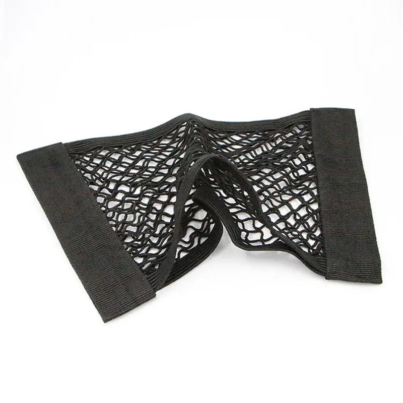 Car Trunk Storage Mesh Net Bag installed in vehicle