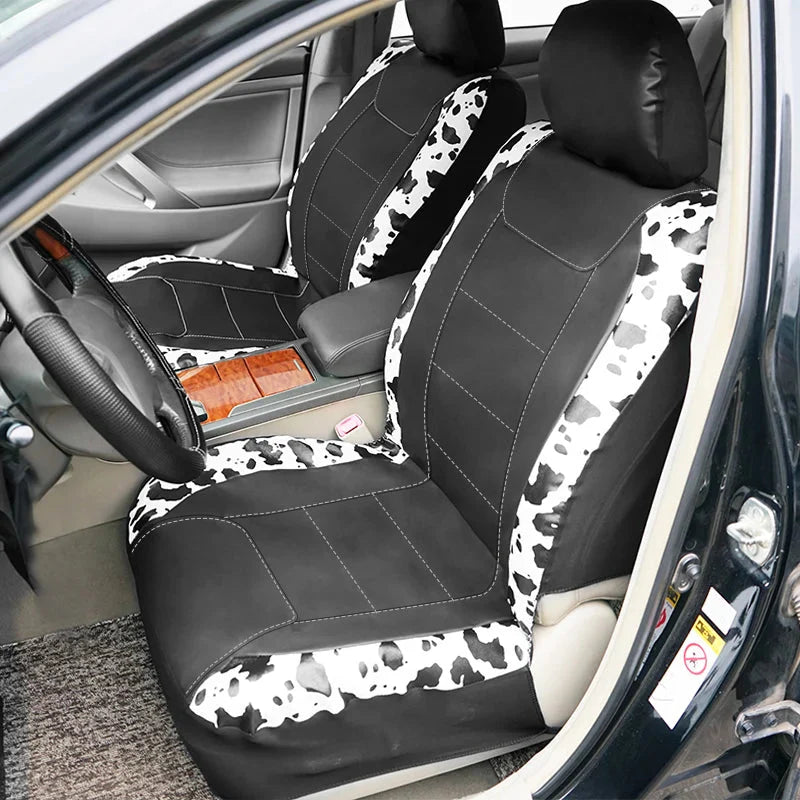 Faux Leather Car Seat Covers universal fit design