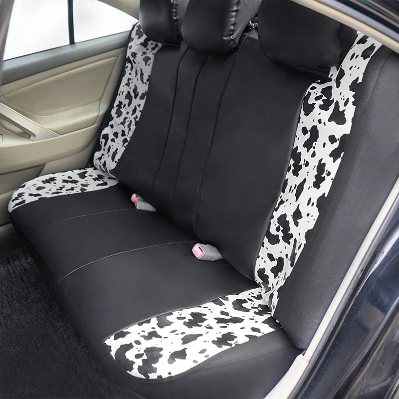 Faux Leather Car Seat Covers universal fit design