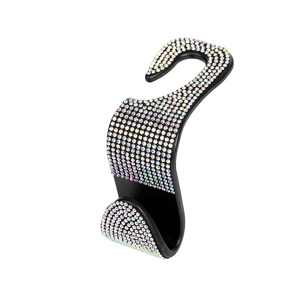Rhinestone Car Seat Back Hook sparkling crystal design