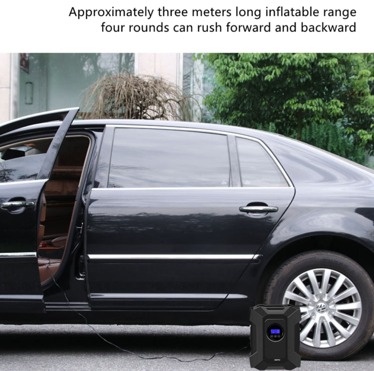 ST-818  DC 12V Wired Car Air Pump Tire Inflator With LED Lighting Digital Display Model