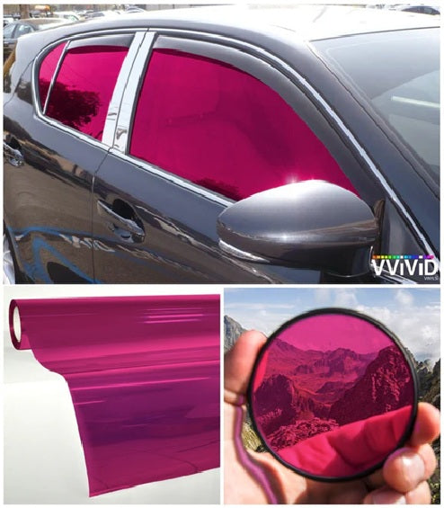 VViViD Pink Transparent Window Tint