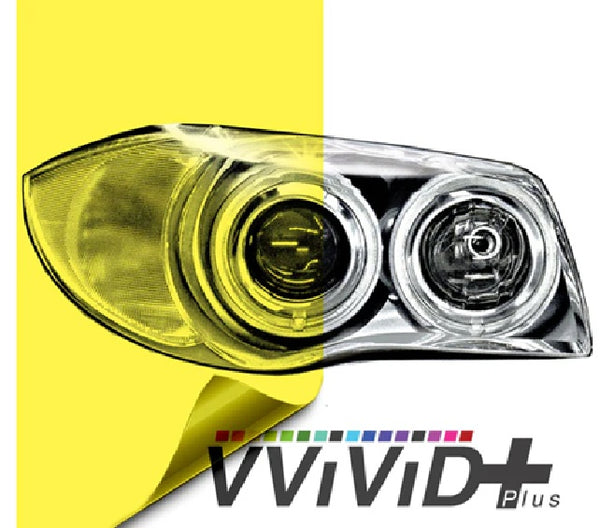 Yellow Air-tint® Headlight Tint-VVIVID