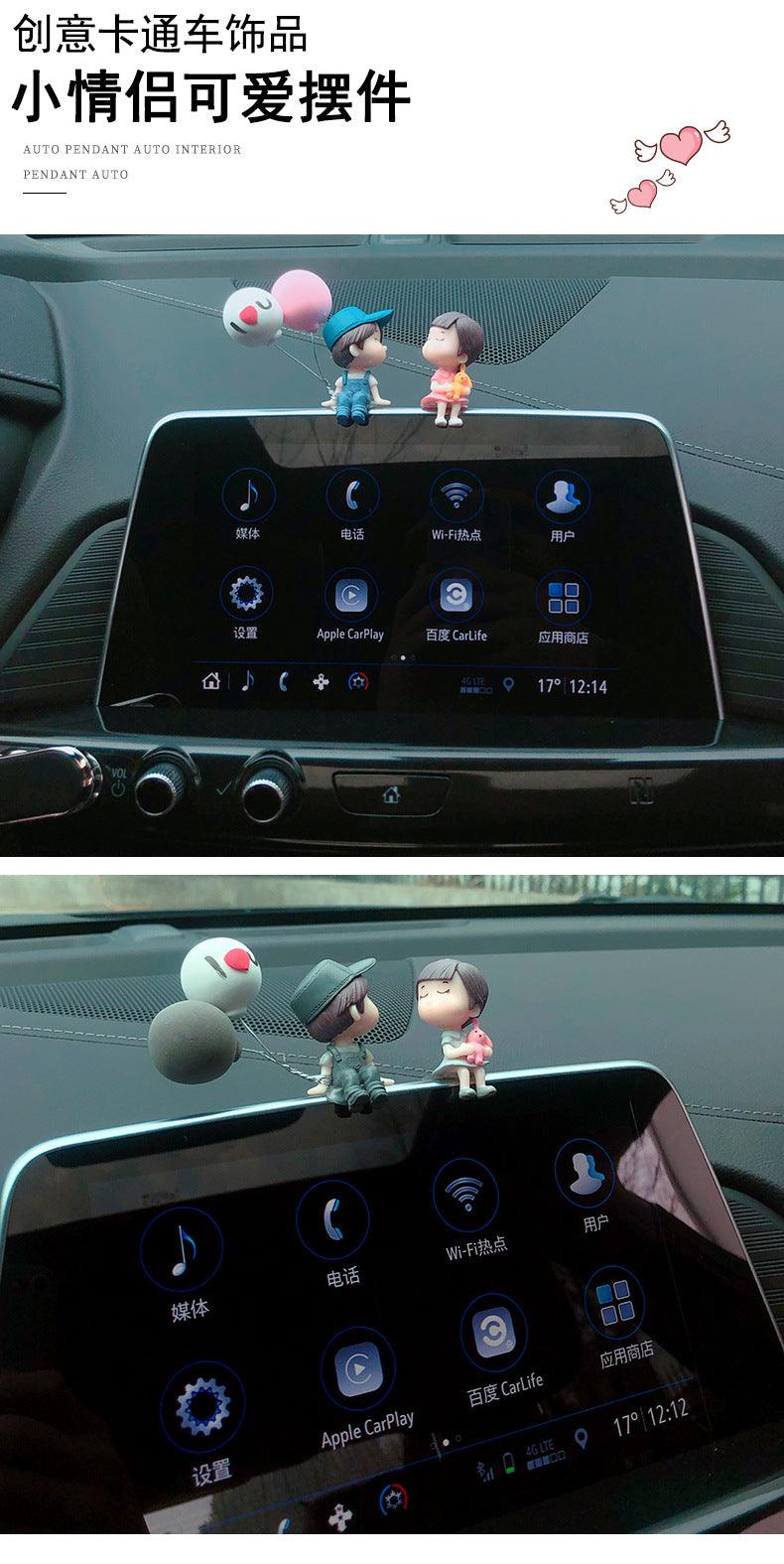 Cute Cartoon Car Dashboard Ornament dashboard decor