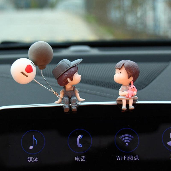 Cute Cartoon Car Dashboard Ornament dashboard decor