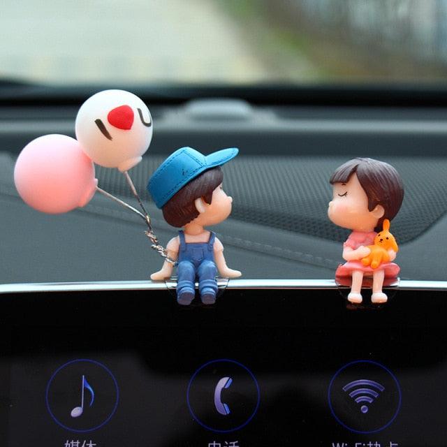 Cute Cartoon Car Dashboard Ornament dashboard decor