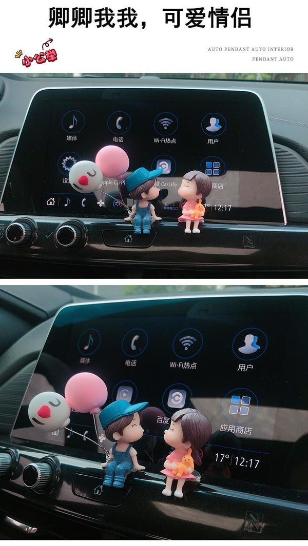 Cute Cartoon Car Dashboard Ornament dashboard decor