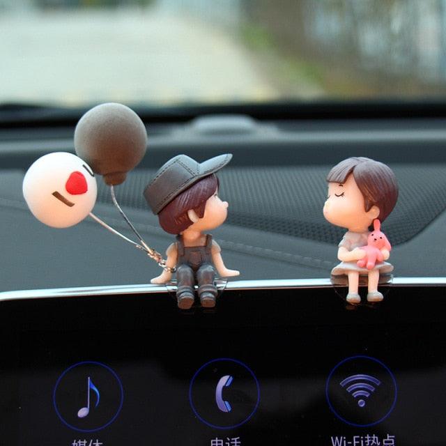 Cute Cartoon Car Dashboard Ornament dashboard decor