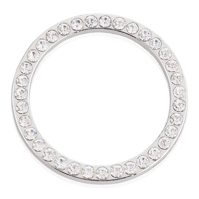 Crystal Rhinestone Car Bling Ring luxury car decor accessory